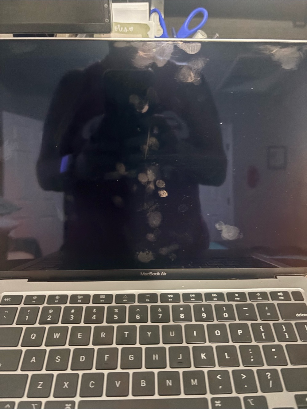 MacBook Air Laptop - Black Screen
